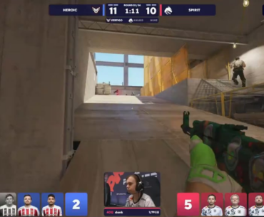 Donk sprays down Heroic