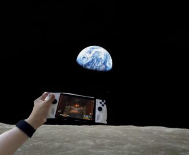 Playing moon on “Moon”
