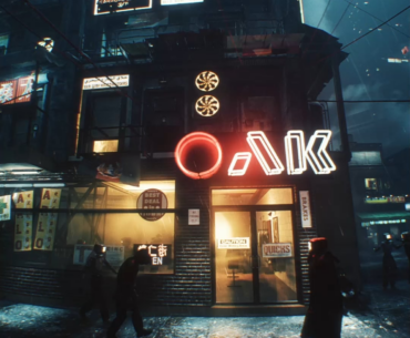 Neo-Convenience Store (Unreal Engine 5, by me)