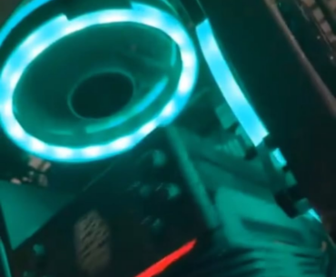 Bro swapped his cpu for a V10 engine