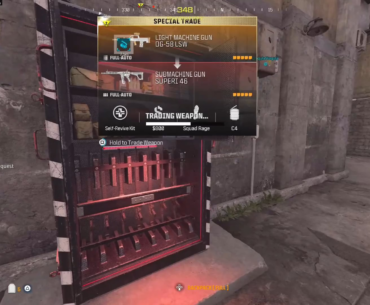 The gun trading station gave me a load out gun for some reason