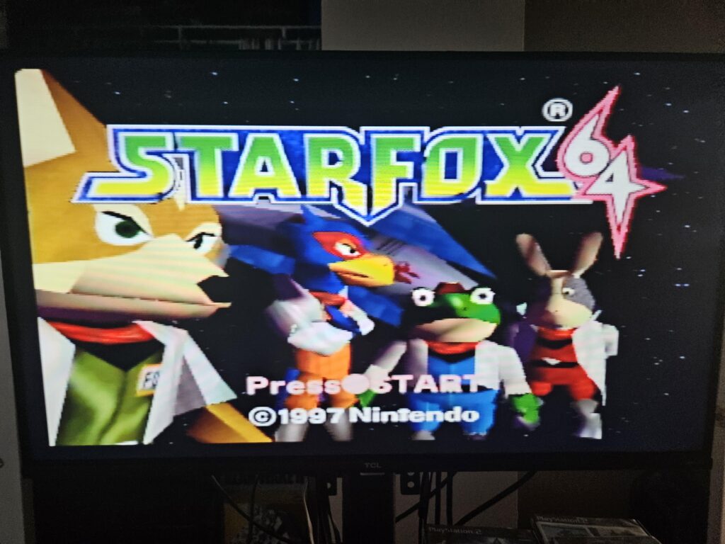 Title Screen after 100%. All Medals on Expert.