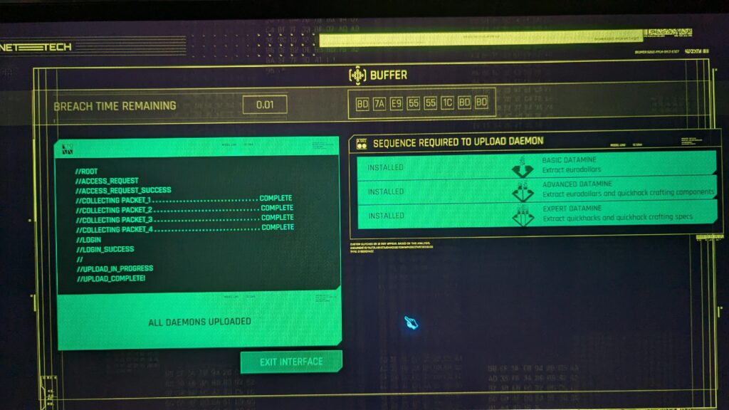 Barley managed to hack access point.