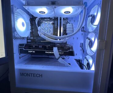 First PC build, budget but very happy with the result.