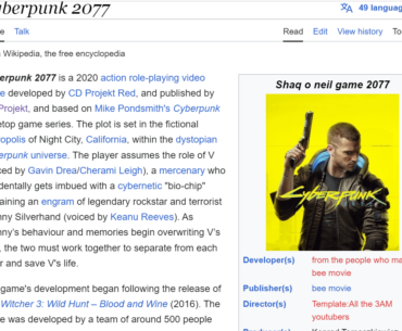 Ok who's messing up with the Wikipedia page lmao