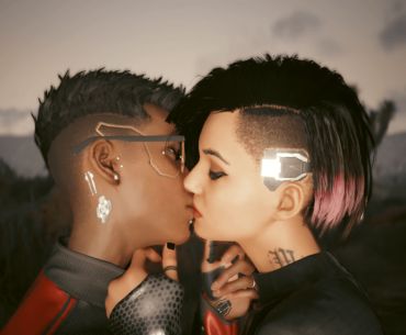 Kissing In Front of Char-Li
