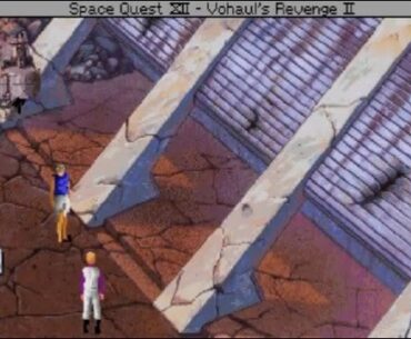 This zombie death in Space Quest 4 has always stayed with me
