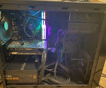 Bought my first ever PC the other day! My friend sold it to me for $100 and it’s been so nice!!