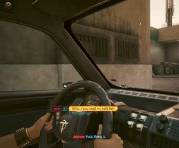 I see why Johnny warned me about Kerry's driving