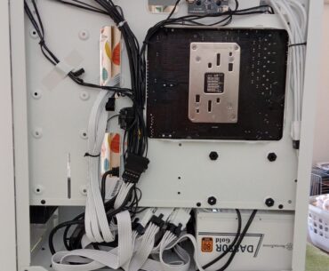 Rate my cable management as a 15 month old