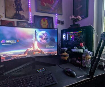 May not be everyone's dream setup, but it sure is mine.