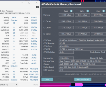 How can I improve this? 7800x3d Trident Z5 Neo RGB Series (AMD EXPO) DDR5 RAM 64GB (2x32GB) 6000MT/s CL32-38-38-96 1.40V