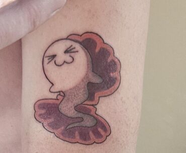 Not the first Cyberpunk/GITS tattoo and probably not the last but this is mine.
