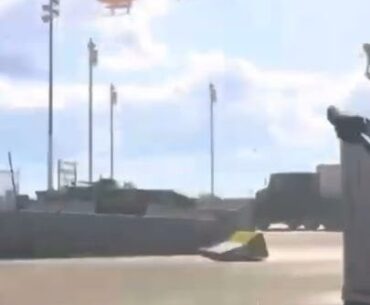 Old clip I found of me headshotting a guy out of a heli through a wall