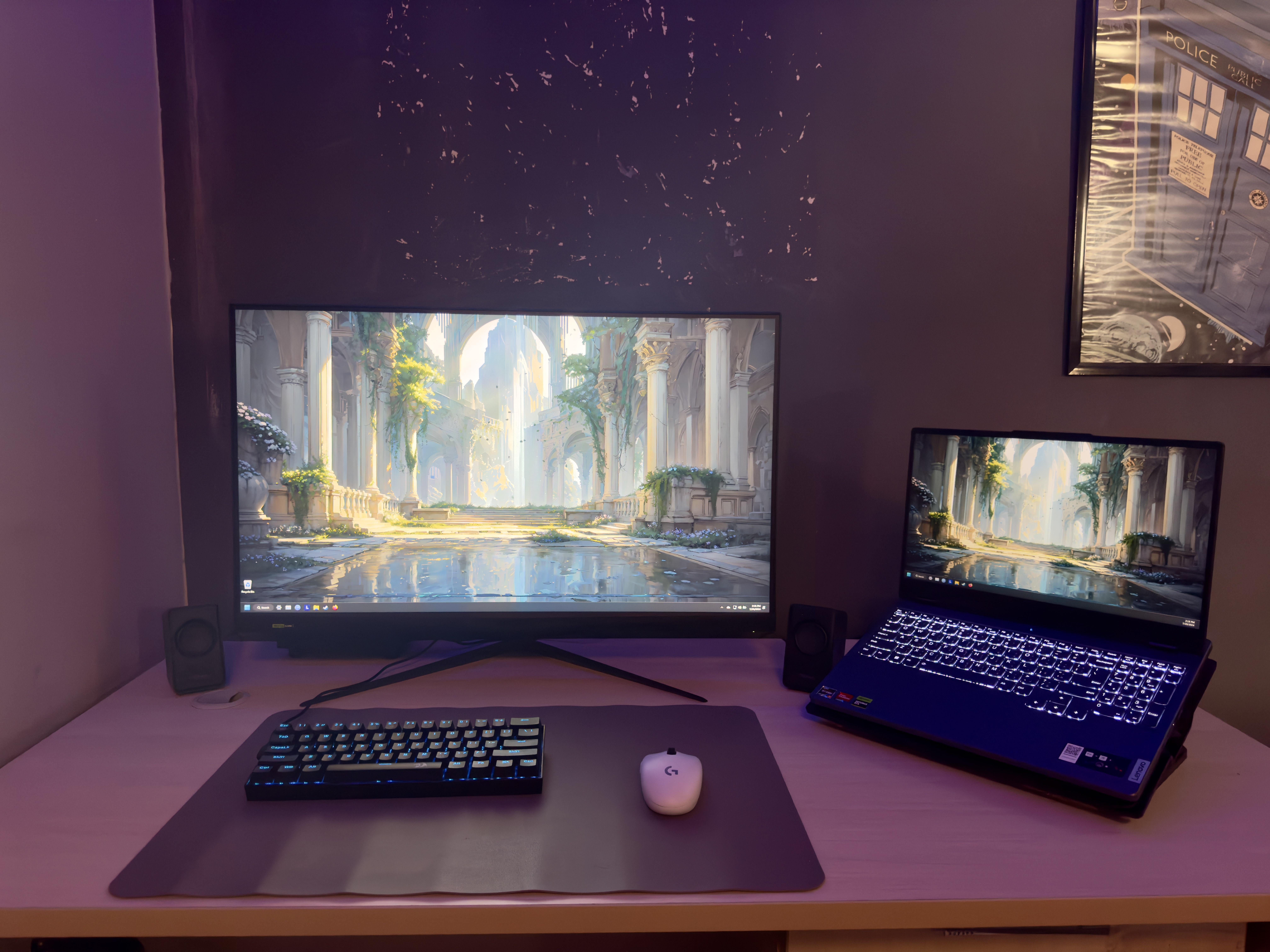 Here’s my setup, I tried to keep it clean, what ya think?