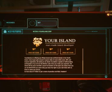 We should have been able to buy islands in game.
