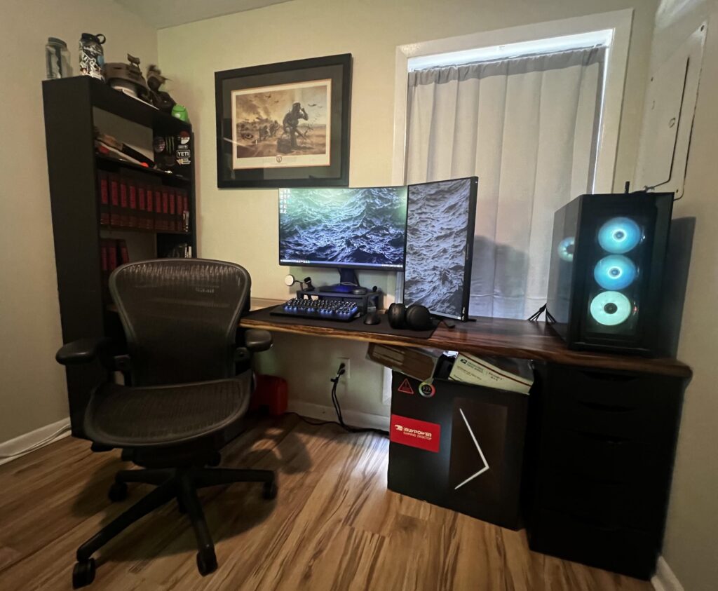 My comfy home station