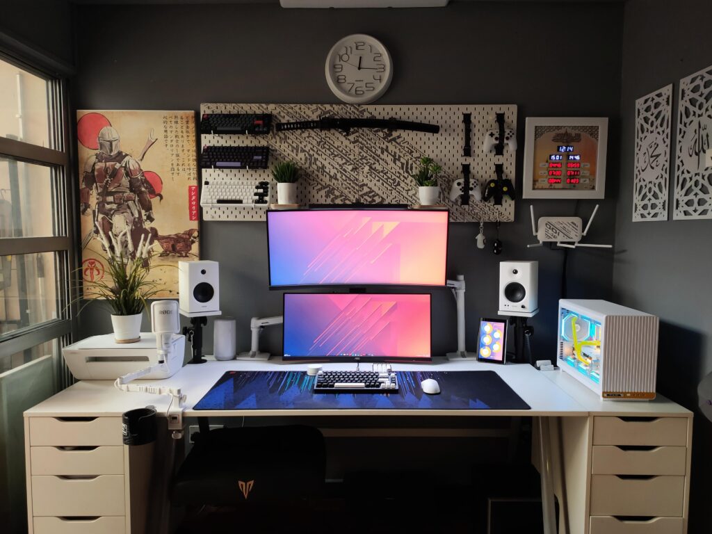Moved from atx to matx. Keeping it clean.