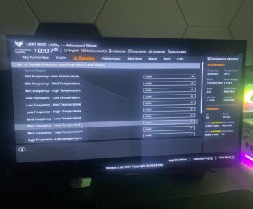 curve shaper ryzen 7000?