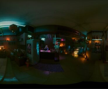 I Created a 360 Panorama in 8K for Cyberpunk - 360 view in comments