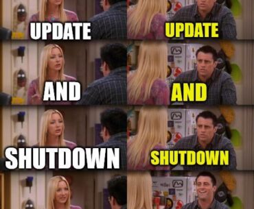 Another day another windows update