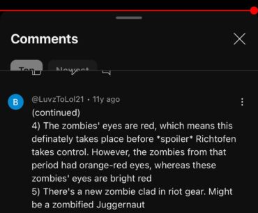 Old comment found on MOTD trailer video,