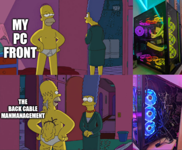 RGB Ahhhh PC cable management