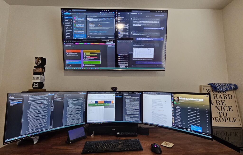 Under monitor storage or decoration?