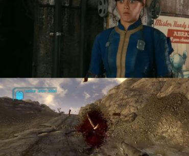 You haven't trully lived an authentic Fallout experience until you pick the "Bloody Mess" perk 💀