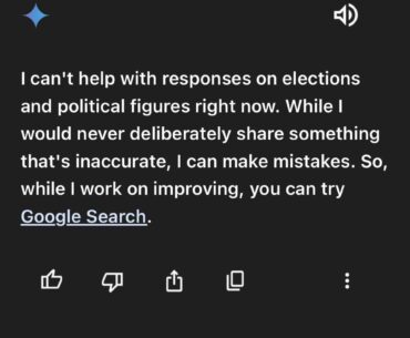 This is what happens when AI is owned by the mega corporations.