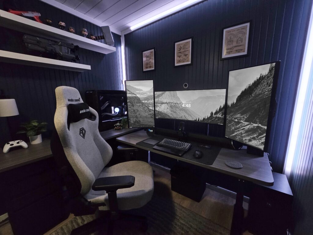New PC build seemed like a good reason to also update my monitor and sound setup