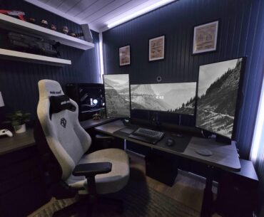New PC build seemed like a good reason to also update my monitor and sound setup