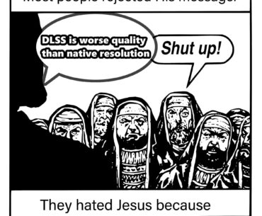 Surprised by the number of people who think DLSS is the same as native