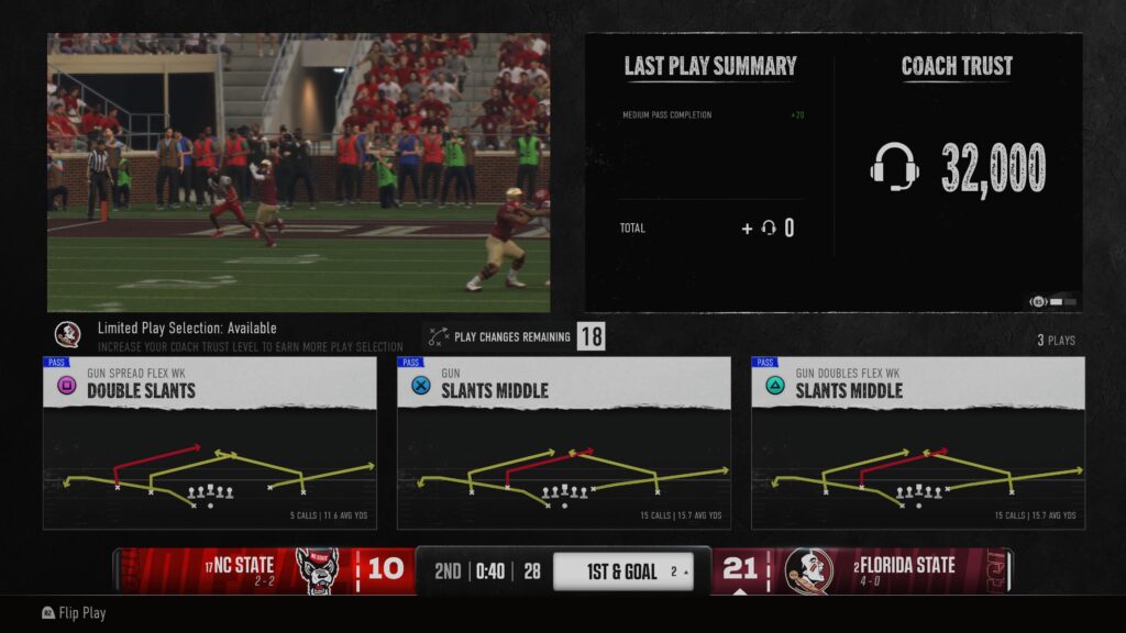So glad I earned all these play changes (CFB25)