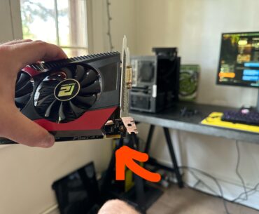 First ever build. What’s this little slot connector for?