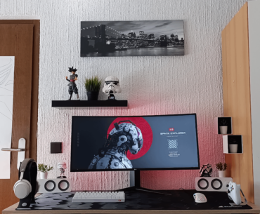 Not a crazy setup, but I think it looks clean😌