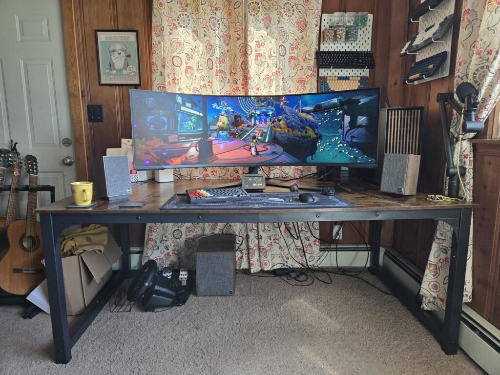 Pretty sure I'm done with my setup now.