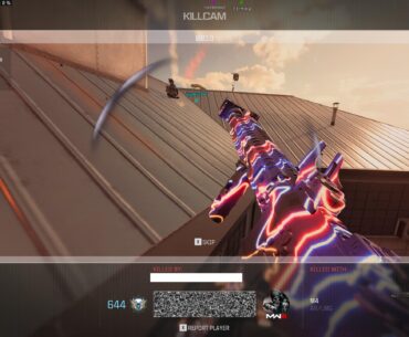 This is a cursed image straight from killcam.... how? Because on my side he killed me with a single shot from a kar.