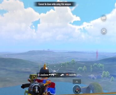 [Feedback] Update 3.3 : Currently, players cannot lie down while using the water orb blaster, which seems counterintuitive. It would be better if players could lie down but not shoot while using the orb gun. This restriction can cause players to lose fights during intense combat situations.