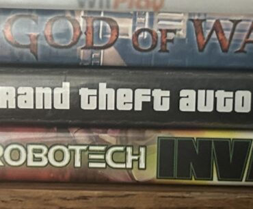 All of my PS2 games I’ve got so far