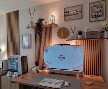 Cozy Gaming Setup