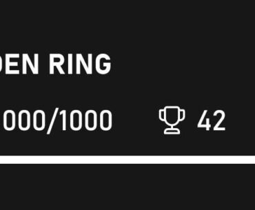 I did it 🤯 Elden Ring platinum.