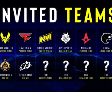 IEM Rio 2024 invited teams