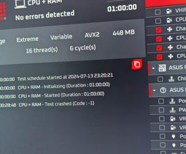 Test Crashed (Code :-1)
