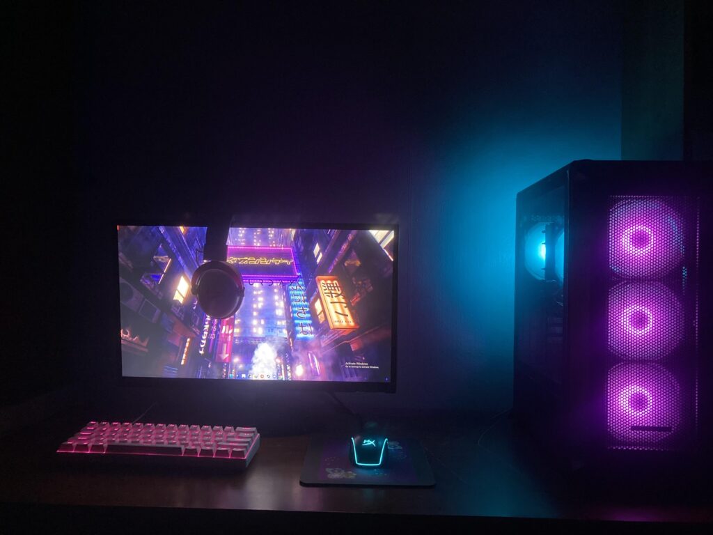 my first ever pc setup!