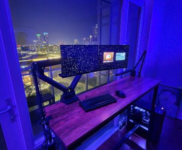 New Set Up with Two 16:10 4K OLEDs.