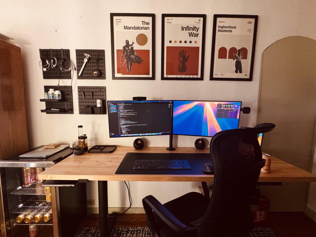 New job, new setup!