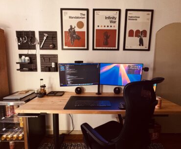 New job, new setup!