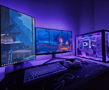 Girlfriend got me a 240hz monitor for my bday + my upgraded build