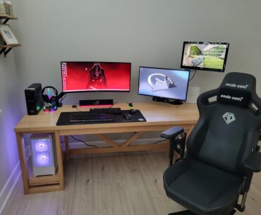 My new setup. Still a WIP.